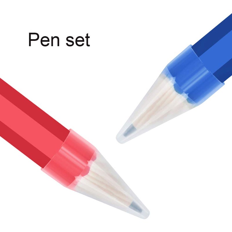 BUSHIBU Giant Pencils for Prop/Gifts/Decor - 14 Inch Jumbo Wooden Big Novelty Pencil with Cap for Schools and Homes (Blue) - Image 5